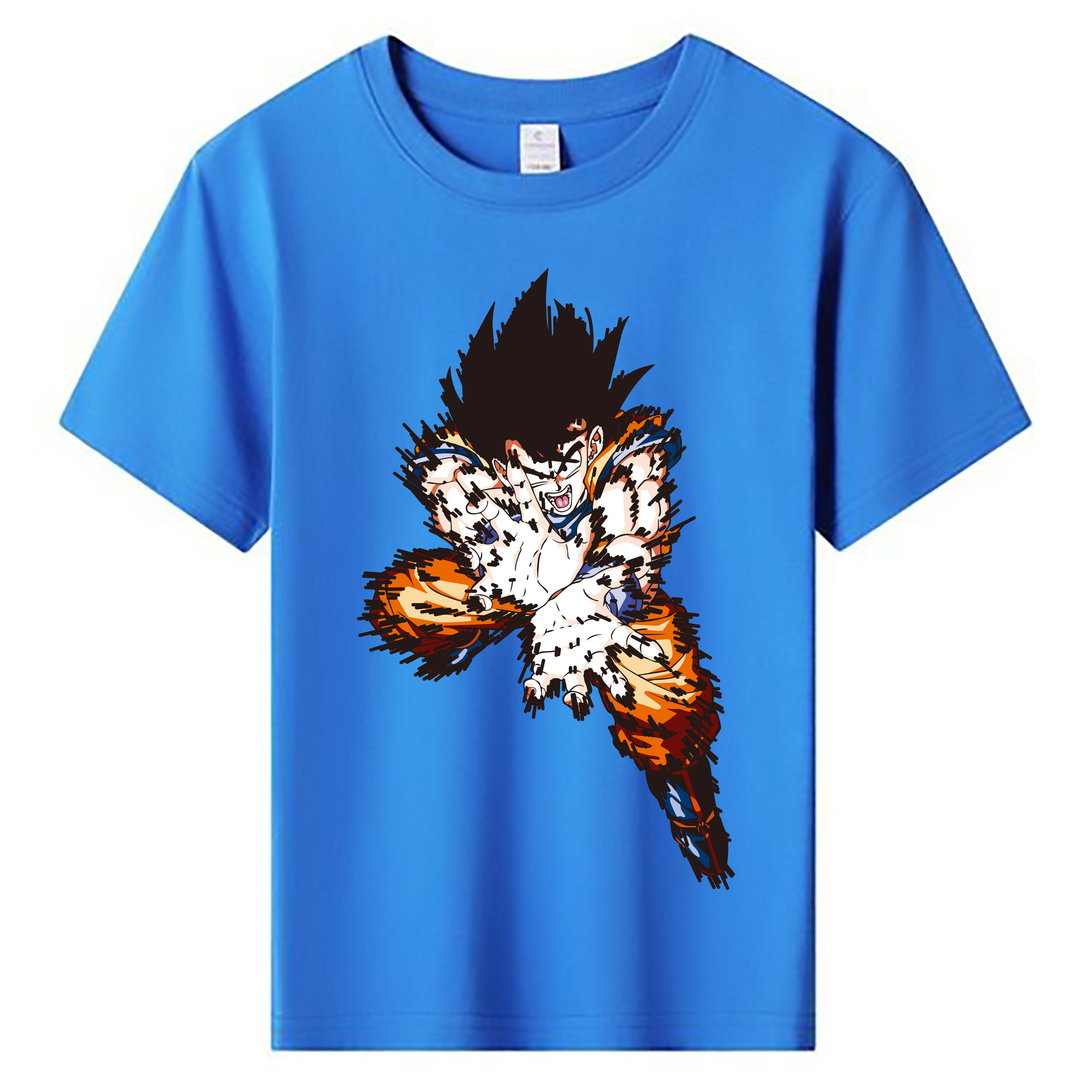 （画像用） ドラゴンボール 孫悟空（そん ごくう）Son Goku カカロット DRAGON BALL Kakarotto 綿100％キッズTシャツ（フロントプリント）